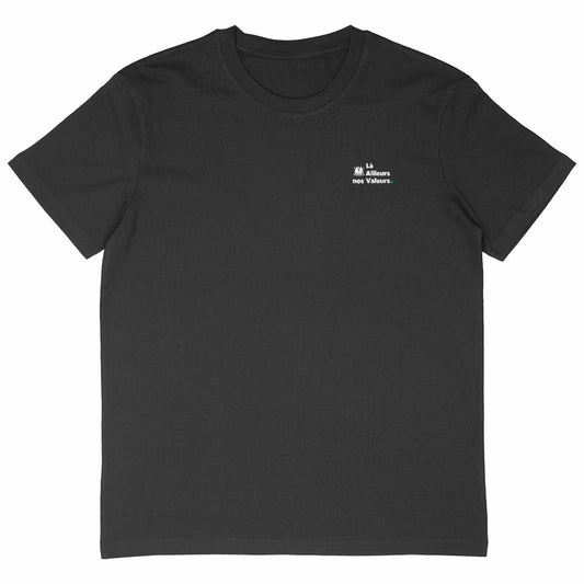 T-Shirt Oversize Noir Slogan