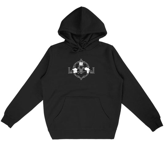 HOODIE FR-AFR PALINDROME - face_noir