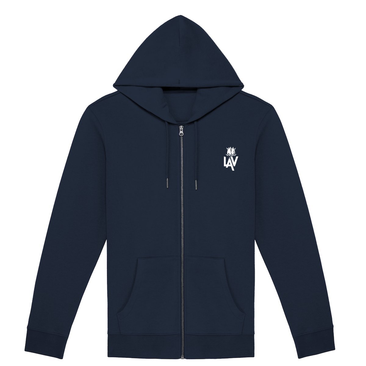 HOODIE ZIP LAV ATT